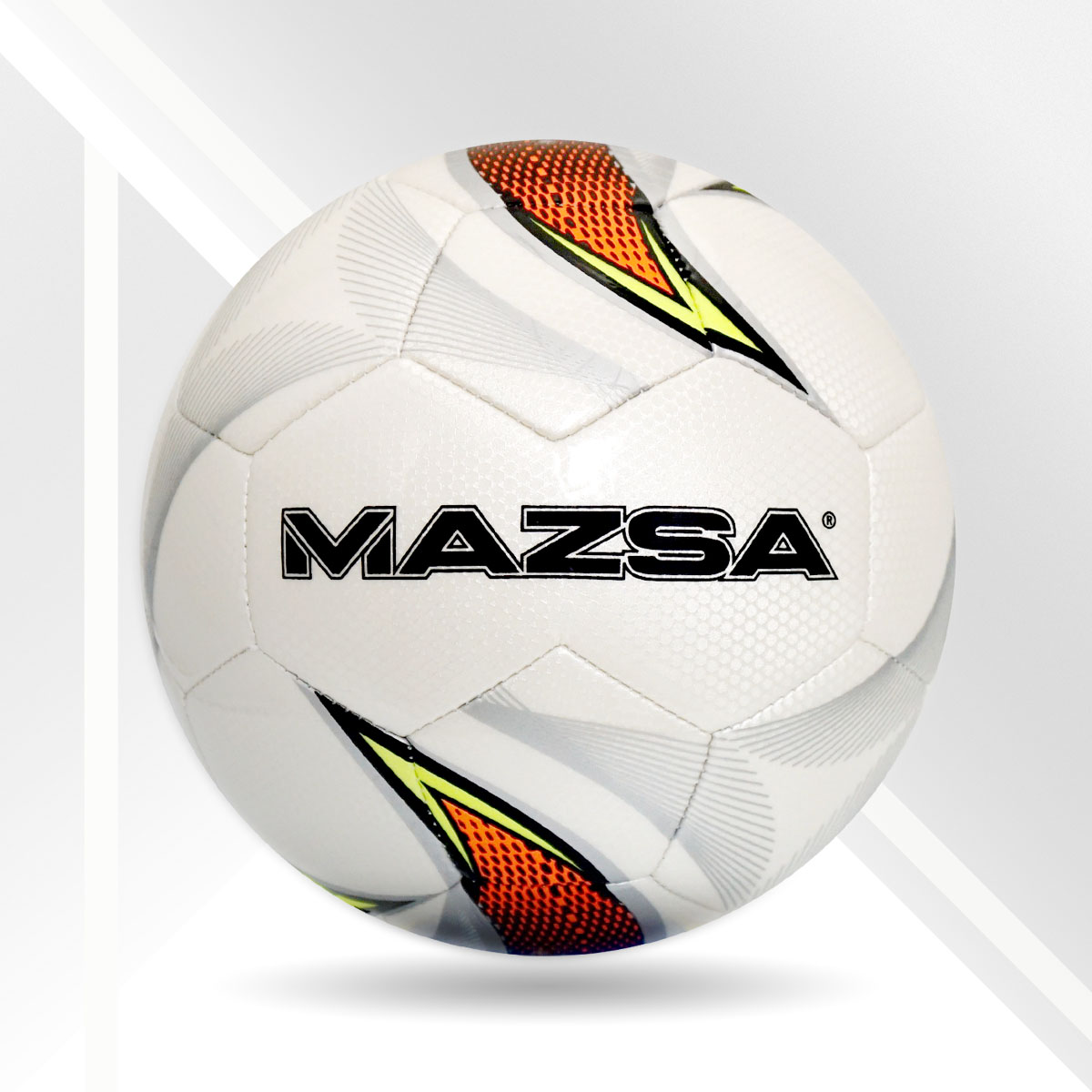 Futsal Leather Stitched TPU Pearl White MAZSA # 3.5 TPU Pearl White Machine Stitched Futsalll MAZSA #3.5