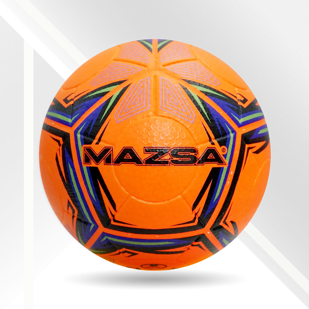 ฟุตบอล หนังอัด PVC MAZSA # 5  PVC Laminated Soccerball MAZSA  # 5