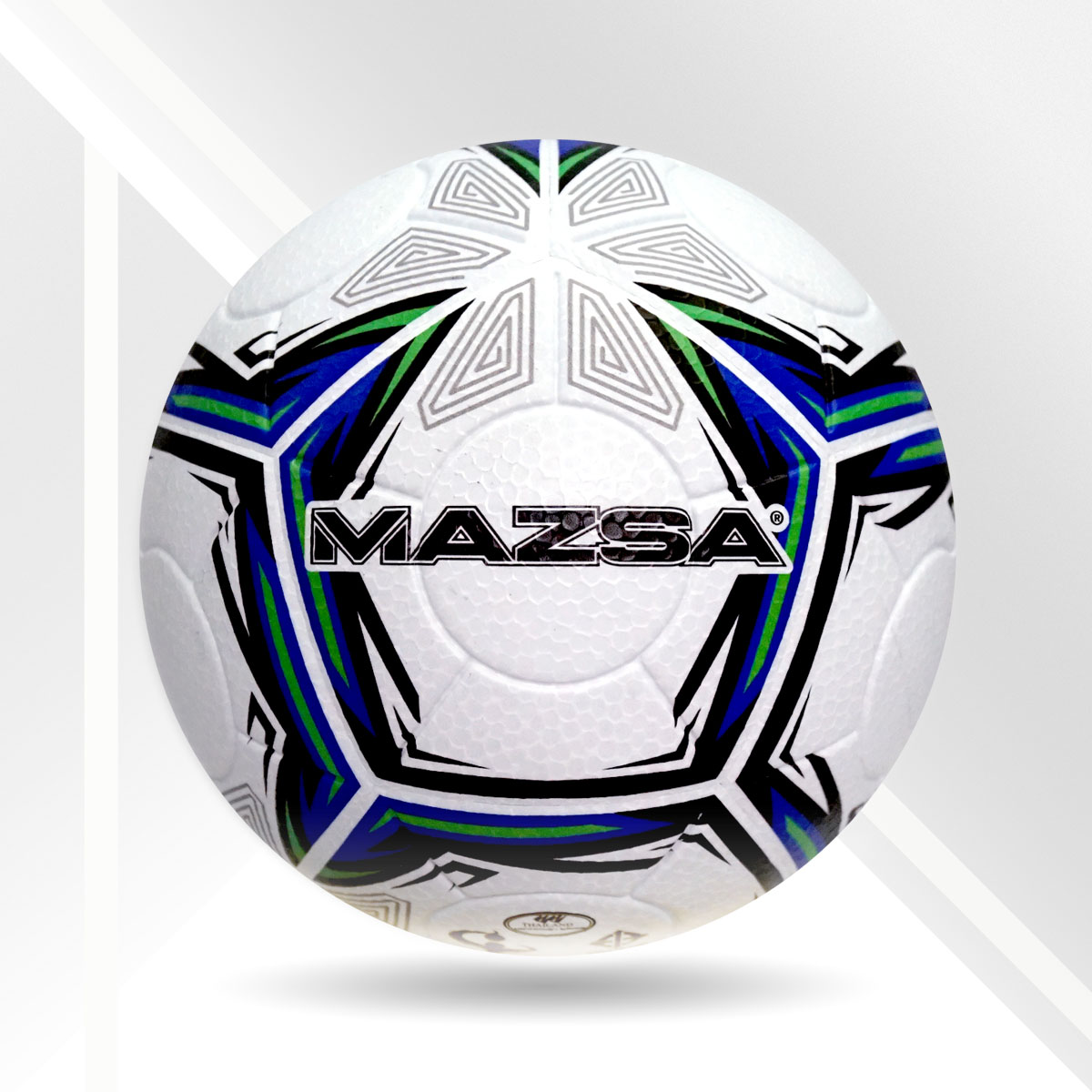 ฟุตบอล หนังอัด PVC MAZSA # 5  PVC Laminated Soccerball MAZSA  # 5
