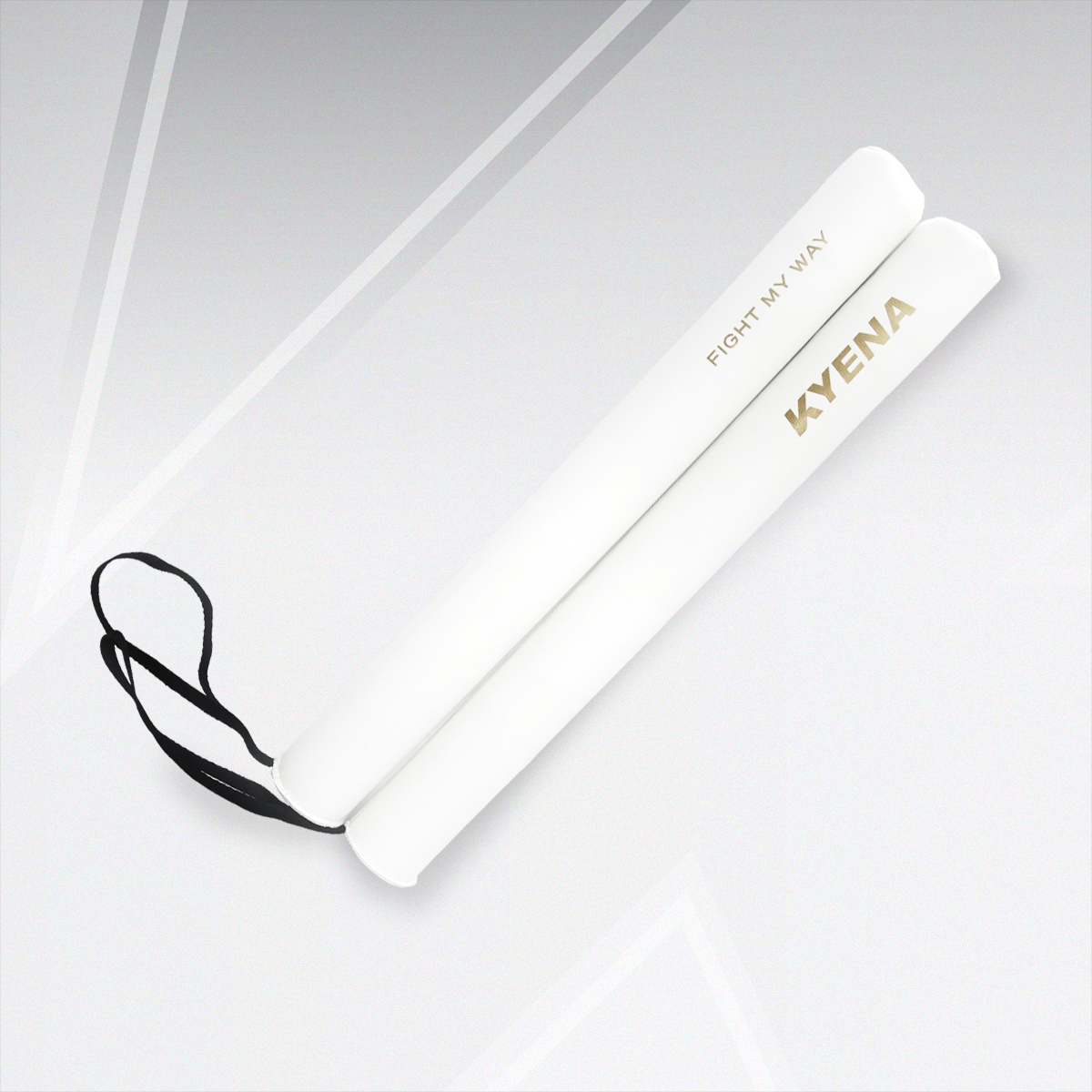 ไม้กระบองสำหรับชกมวย PU สีขาว/ทอง PU Striking Sticks White/Gold
