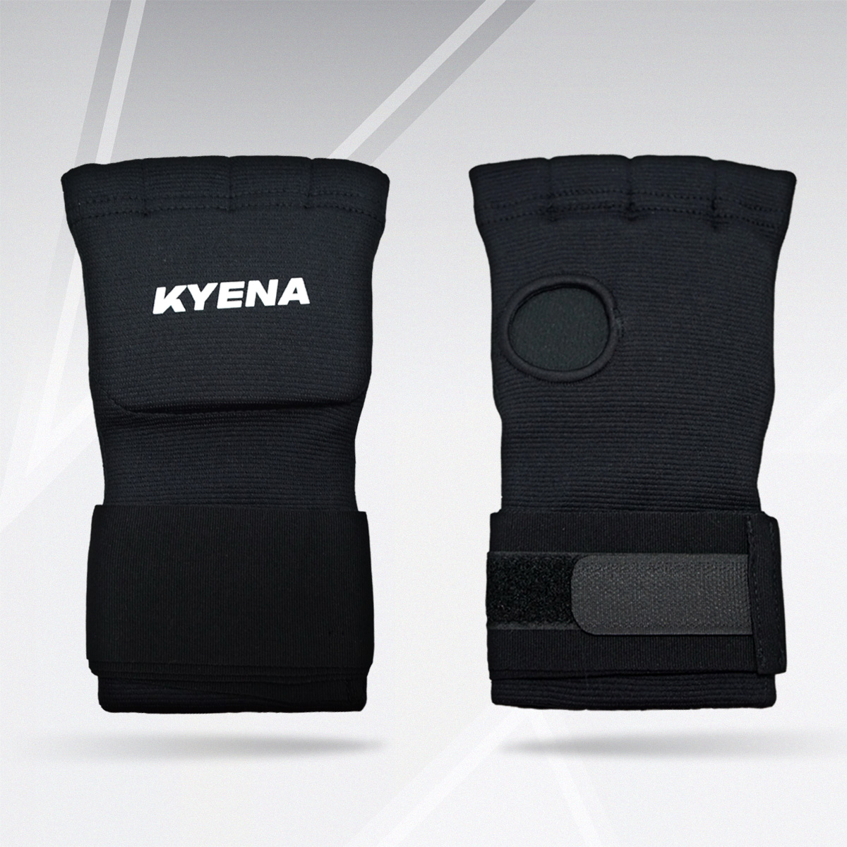 ผ้าพันมือสำเร็จรูป สีดำ Boxing Fast Hand Wraps -Black