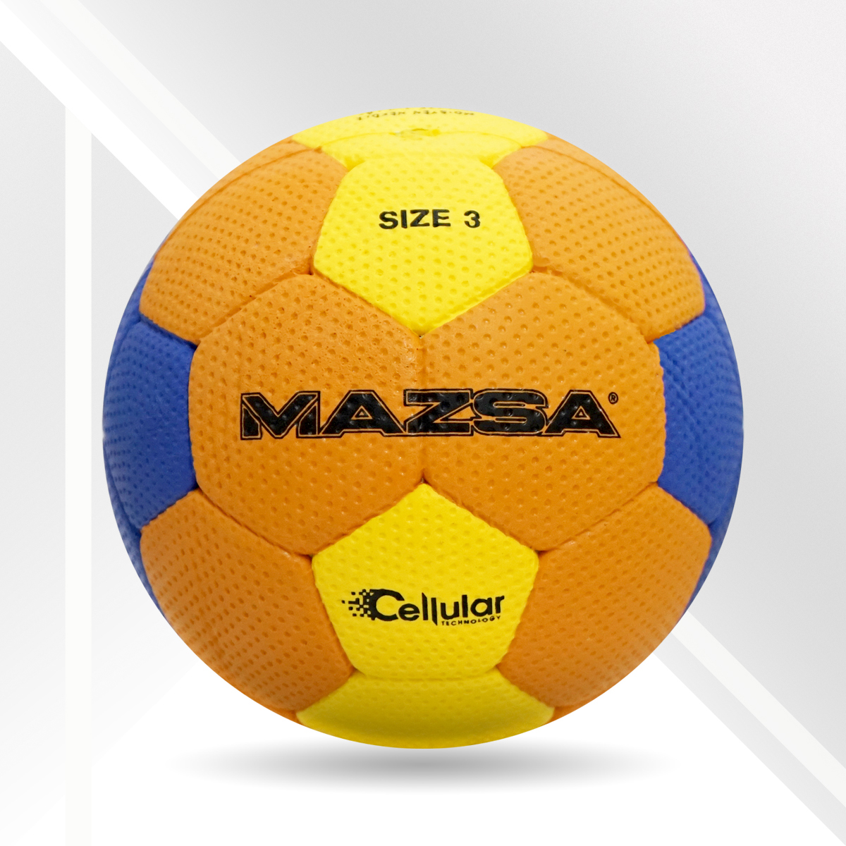 Cellular Rubber Handball MAZSA #3 Plus design Cellular Rubber Handball Plus design # 3