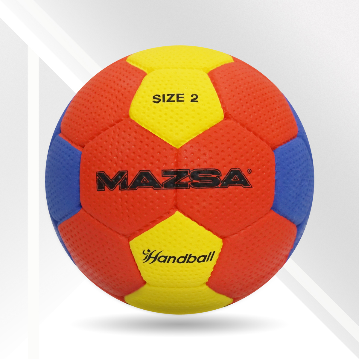 Cellular Rubber Handball MAZSA #2 Plus design Cellular Rubber Handball Plus design # 2