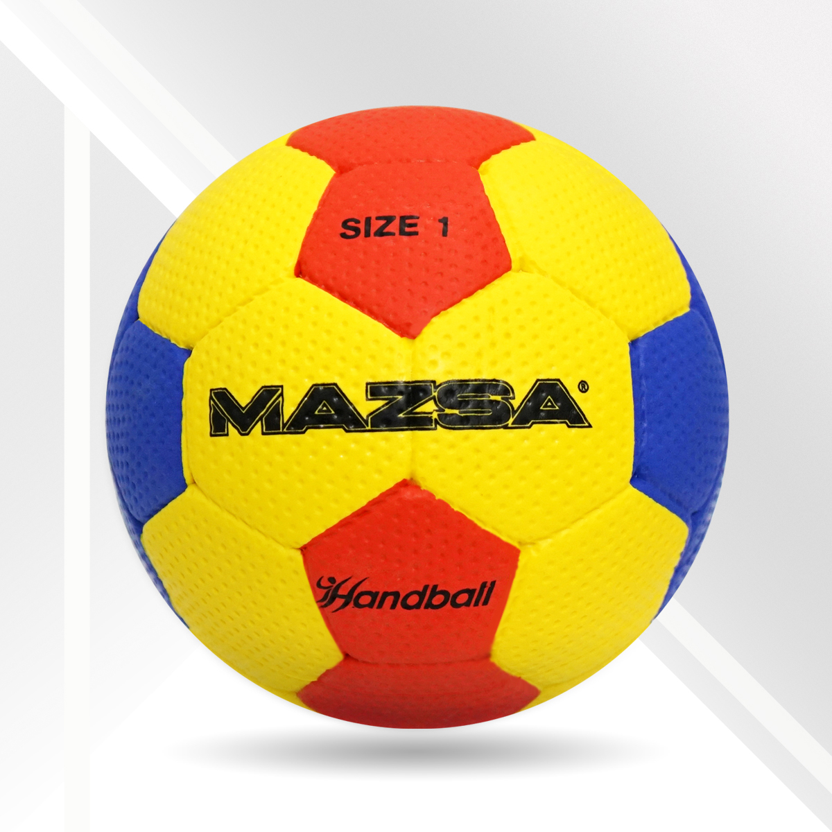 Cellular Rubber Handball MAZSA # 1 Plus design Cellular Rubber Handball Plus design # 1